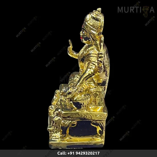 Santoshi Ma Brass Statue Shop Santoshi Maa 15 CM 6 Inch Murtiya